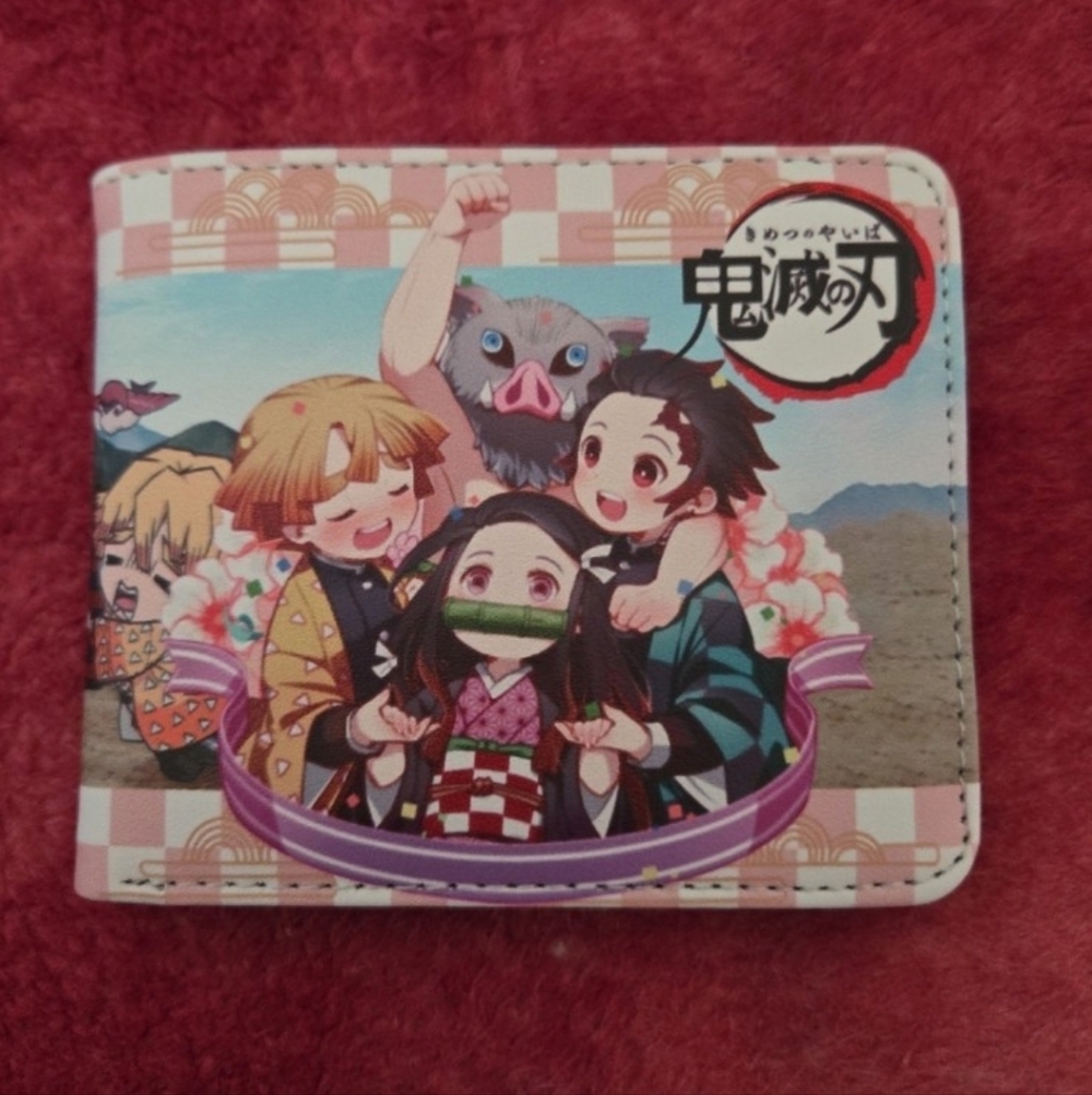 New Demon Slayer Anime Manga Leather Wallet
